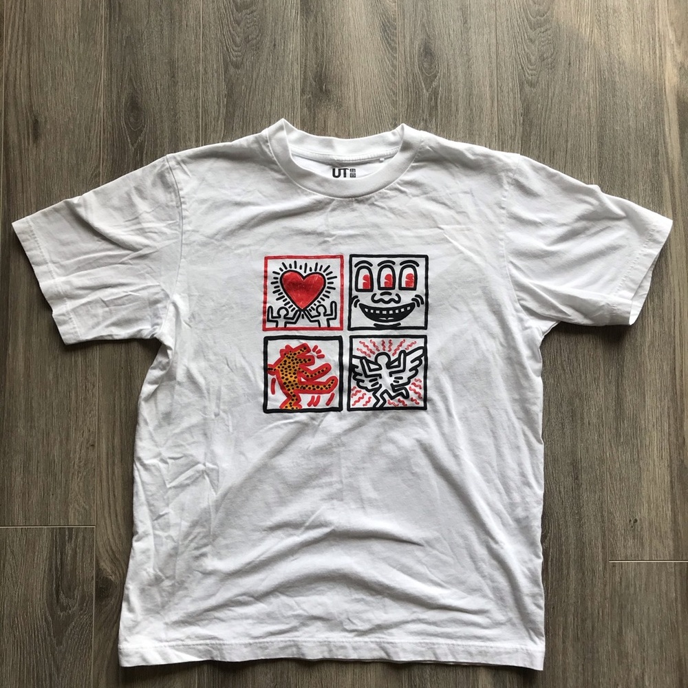 Uniqlo Keith Haring Crossing Lines Tee  Size M